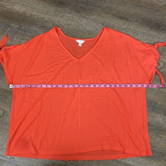 Time & Tru Coral XL top - Picture 8 of 10